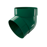 Колено трубы 67 Grand Line Классика, зеленый