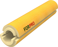 Скорлупа ППУ-ПТТ-ТН (до 150 C) покрытие стеклопластик