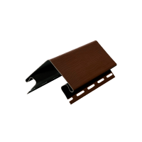 Наружный угол 80 мм для сайдинга FINEBER, могано