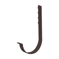 Держатель желоба МП D125х320, коричневый шоколад