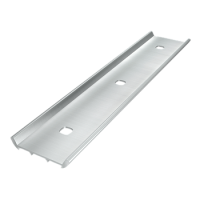 Рейка прижимная алюминиевая LITE Технониколь, 2000х25х2,3мм