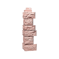 Наружный угол FINEBER Камень дикий, терракотовый