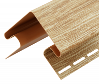 Внешний угол DOCKE 75/15мм, рябина