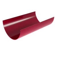 Желоб водосточный 3м Grand Line Классика, бордо