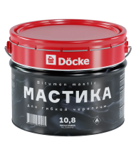 Мастика для гибкой черепицы DOCKE, 10л