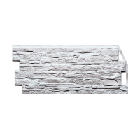 Фасадные панели FINEBER Скала, мелованный белый