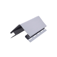 Наружный угол 80 мм для сайдинга FINEBER, серо-голубой