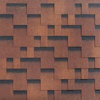 Гибкая черепица KATEPAL Rocky, терракота