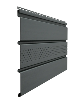 Софит DOCKE STANDARD центральная перфорация, графит