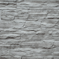 Фасадные панели FINEBER ДАЧНЫЙ Скол, светло-серый