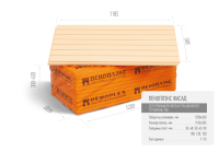 XPS Пеноплэкс ФАСАД, 30 мм