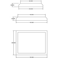 Рустовый камень ForPRO РК2-350х450х50