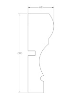 Наличник ForPRO Н-68x205