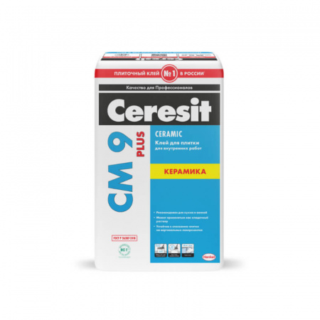 Клей для плитки Ceresit CM 9, 25кг